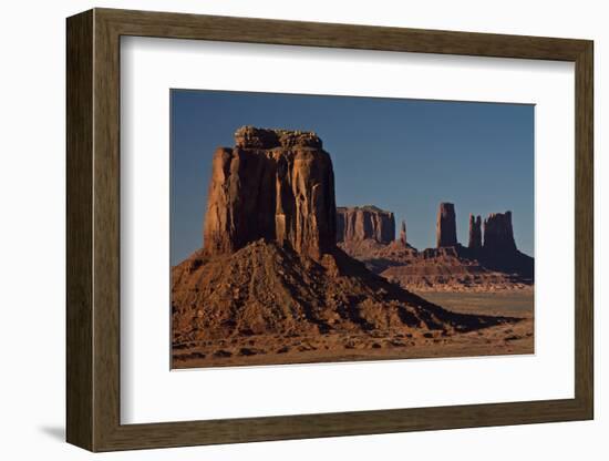 View from Artist's Point, Buttes, Monument Valley, Arizona, USA-Michel Hersen-Framed Photographic Print