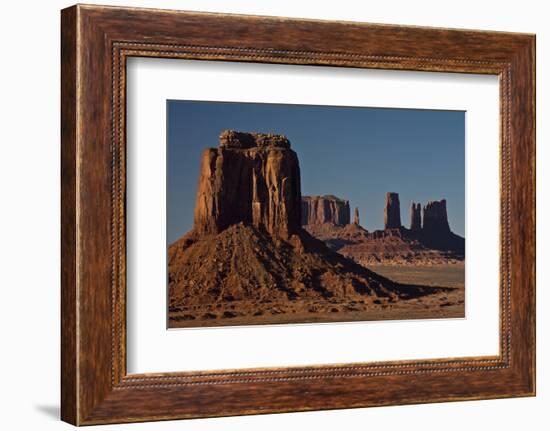 View from Artist's Point, Buttes, Monument Valley, Arizona, USA-Michel Hersen-Framed Photographic Print