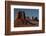 View from Artist's Point, Buttes, Monument Valley, Arizona, USA-Michel Hersen-Framed Photographic Print