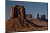 View from Artist's Point, Buttes, Monument Valley, Arizona, USA-Michel Hersen-Mounted Photographic Print