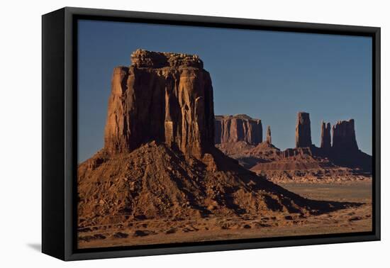 View from Artist's Point, Buttes, Monument Valley, Arizona, USA-Michel Hersen-Framed Premier Image Canvas
