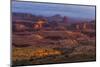 View from Atop Hunt's Mesa in Monument Valley Tribal Park of the Navajo Nation, Arizona and Utah-Jerry Ginsberg-Mounted Photographic Print