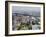 View from Atop World Trade Center of Osaka Port Built on Reclaimed Land in Osaka Bay, Osaka, Japan-null-Framed Photographic Print