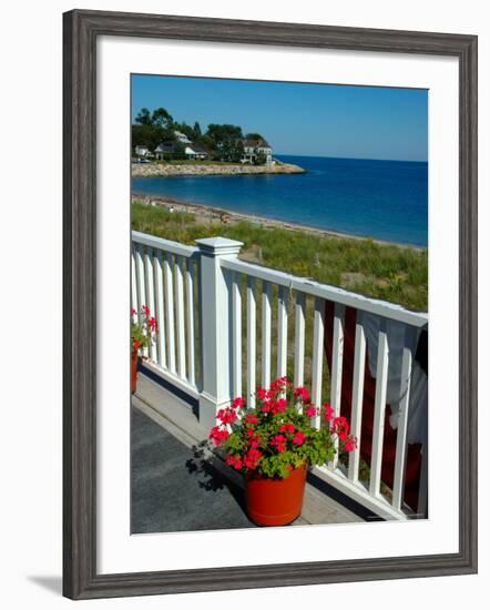 View from Beach House, Scituate, Massachusetts-Lisa S^ Engelbrecht-Framed Photographic Print