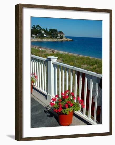 View from Beach House, Scituate, Massachusetts-Lisa S^ Engelbrecht-Framed Photographic Print