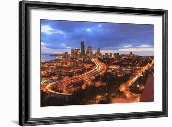 View from Beacon Hill, Pacific Med Center, Seattle, Washington-Stuart Westmorland-Framed Photographic Print