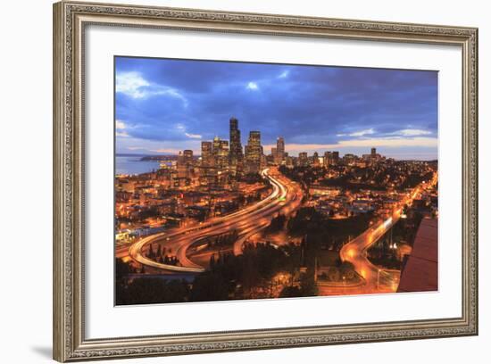 View from Beacon Hill, Pacific Med Center, Seattle, Washington-Stuart Westmorland-Framed Photographic Print