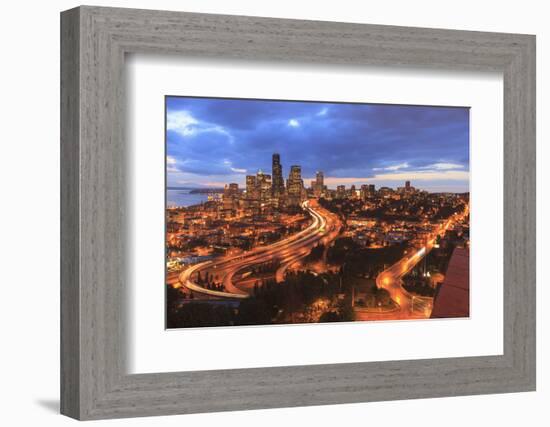 View from Beacon Hill, Pacific Med Center, Seattle, Washington-Stuart Westmorland-Framed Photographic Print