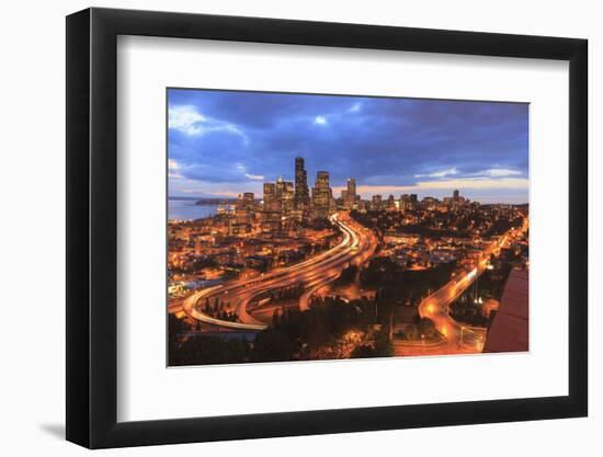 View from Beacon Hill, Pacific Med Center, Seattle, Washington-Stuart Westmorland-Framed Photographic Print