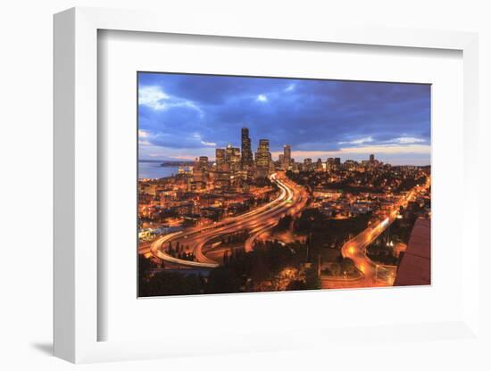 View from Beacon Hill, Pacific Med Center, Seattle, Washington-Stuart Westmorland-Framed Photographic Print
