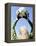 View from Behind of a Girl Holding a Soccer Ball-Steve Cicero-Framed Premier Image Canvas