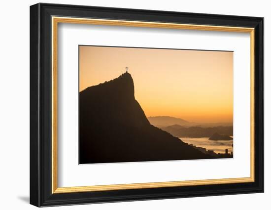 View from Chinese Vista at Dawn, Rio De Janeiro, Brazil, South America-Ben Pipe-Framed Photographic Print