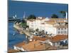 View from Church Clock Tower of Commune De Saint Martin, Ile De Re, Charente Maritime, France-Bruno Barbier-Mounted Photographic Print