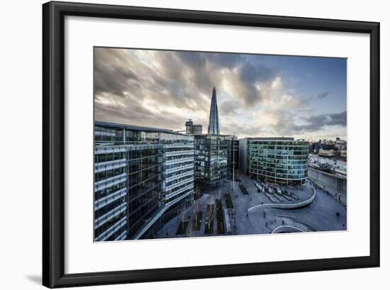 View from City Hall Rooftop over London Skyline, London, England, United Kingdom, Europe-Ben Pipe-Framed Photographic Print