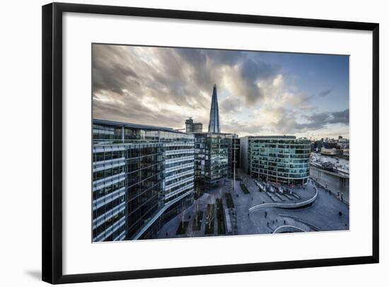 View from City Hall Rooftop over London Skyline, London, England, United Kingdom, Europe-Ben Pipe-Framed Photographic Print