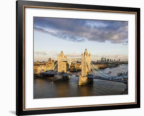 View from City Hall Rooftop over London Skyline, London, England, United Kingdom, Europe-Ben Pipe-Framed Photographic Print