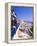 View from Cliffs, Santorini, Greece-Bill Bachmann-Framed Premier Image Canvas