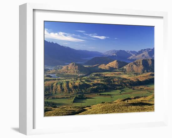 View from Coronet Peak, Queenstown, New Zealand-Steve Vidler-Framed Photographic Print