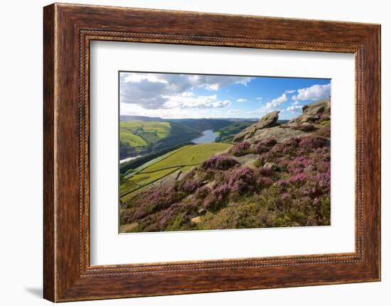 View from Derwent Edge, Peak District National Park, Derbyshire, England, United Kingdom, Europe-Frank Fell-Framed Photographic Print