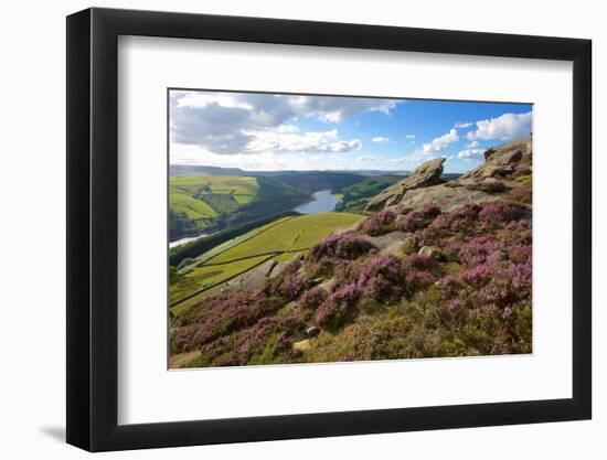 View from Derwent Edge, Peak District National Park, Derbyshire, England, United Kingdom, Europe-Frank Fell-Framed Photographic Print