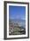 View from El Sauzal to Puerto De La Cruz and Pico Del Teide, Tenerife, Canary Islands, Spain-Markus Lange-Framed Photographic Print