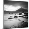 View from Elgol Beach to the Cuillin Hills, Isle of Skye, Scotland, UK-Nadia Isakova-Mounted Photographic Print