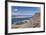 View from Famara Mountains to La Graciosa Island, Lanzarote, Canary Islands, Spain, Atlantic-Markus Lange-Framed Photographic Print