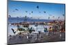 View from Fishing Harbour Towards Old Town, Lagos, Algarve, Portugal-Sabine Lubenow-Mounted Photographic Print