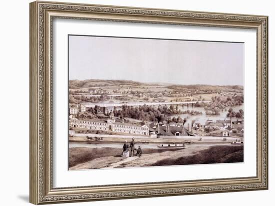 View from Gamble's Hill, Richmond, Virginia, from 'Album of Virginia', 1858-Edward Beyer-Framed Giclee Print