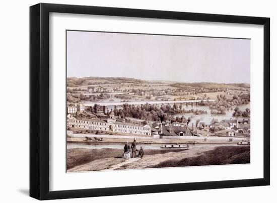 View from Gamble's Hill, Richmond, Virginia, from 'Album of Virginia', 1858-Edward Beyer-Framed Giclee Print