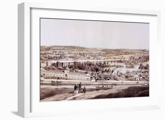 View from Gamble's Hill, Richmond, Virginia, from 'Album of Virginia', 1858-Edward Beyer-Framed Giclee Print