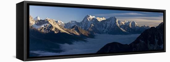 View from Gokyo Ri (5300 Metres), Dudh Kosi Valley, Solu Khumbu (Everest) Region, Nepal, Himalayas-Ben Pipe-Framed Premier Image Canvas