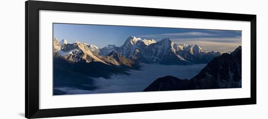 View from Gokyo Ri (5300 Metres), Dudh Kosi Valley, Solu Khumbu (Everest) Region, Nepal, Himalayas-Ben Pipe-Framed Photographic Print