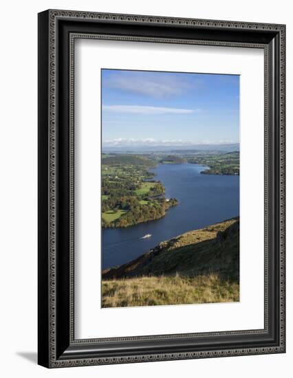 View from Hallin Fell over Lake Ullswater-James Emmerson-Framed Photographic Print