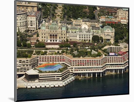 View From Helicopter of the Casino, Monte Carlo, Monaco, Cote D'Azur, Europe-Sergio Pitamitz-Mounted Photographic Print