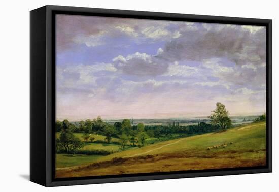 View from Highgate Hill-John Constable-Framed Premier Image Canvas