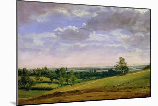 View from Highgate Hill-John Constable-Mounted Giclee Print