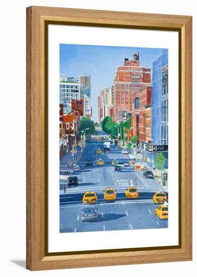 View from Highline, NYC, 2011-Anthony Butera-Framed Premier Image Canvas