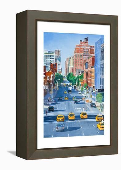 View from Highline, NYC, 2011-Anthony Butera-Framed Premier Image Canvas