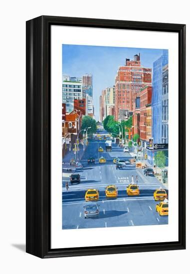 View from Highline, NYC, 2011-Anthony Butera-Framed Premier Image Canvas