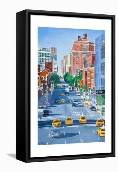View from Highline, NYC, 2011-Anthony Butera-Framed Premier Image Canvas