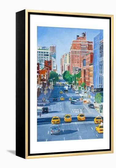 View from Highline, NYC, 2011-Anthony Butera-Framed Premier Image Canvas