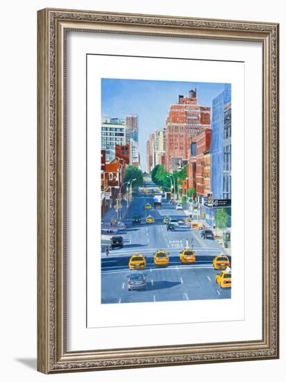 View from Highline, NYC, 2011-Anthony Butera-Framed Giclee Print