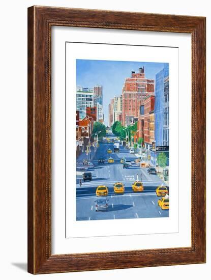 View from Highline, NYC, 2011-Anthony Butera-Framed Giclee Print