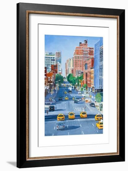 View from Highline, NYC, 2011-Anthony Butera-Framed Giclee Print