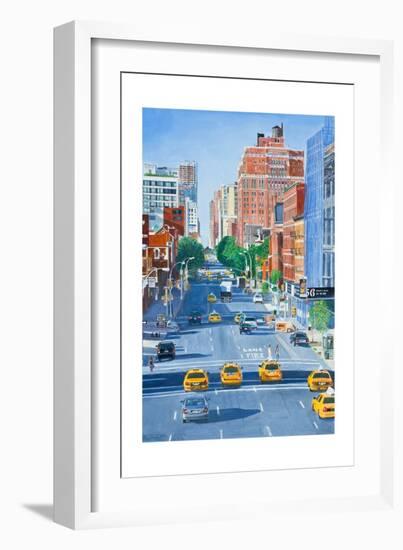 View from Highline, NYC, 2011-Anthony Butera-Framed Giclee Print