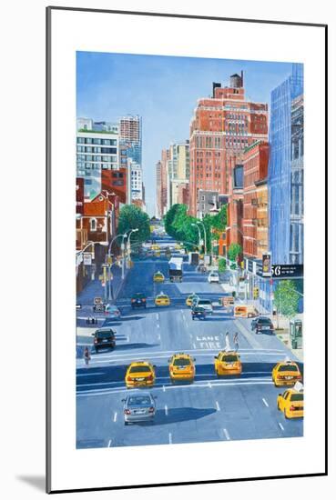 View from Highline, NYC, 2011-Anthony Butera-Mounted Giclee Print