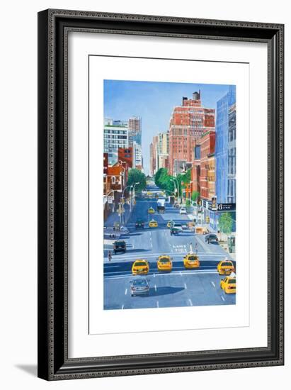 View from Highline, NYC, 2011-Anthony Butera-Framed Giclee Print