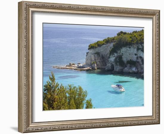 View from Hillside over Secluded Voutoumi Bay-Ruth Tomlinson-Framed Photographic Print