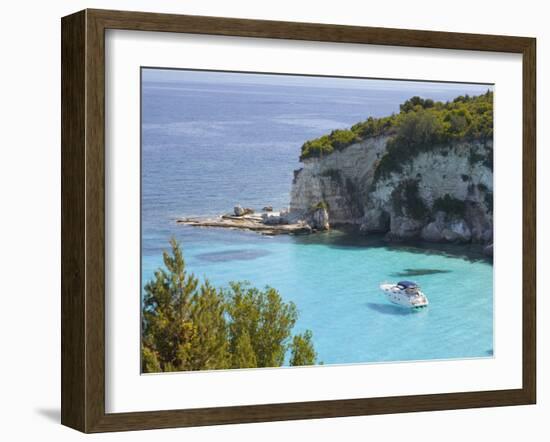 View from Hillside over Secluded Voutoumi Bay-Ruth Tomlinson-Framed Photographic Print